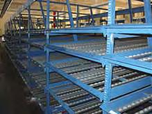 Nine arm levels of varying lengths can store material up to 10 feet long. Aligning two units next to each other will allow for the storage of longer material.