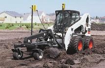 The operator can easily replace a bucket with a backhoe, pallet fork, landscape rake, sweeper, tiller, grapple and many more.