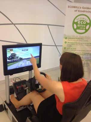Participation at European Road Safety Day with VVCR Europe ecodriving simulator Nicosia, 25 July 2012 thanks to FIA The European Commission and the EU Rotating Presidency (Ministry of Communications