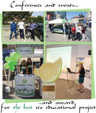 The continuous work on building a reputation for ECOWILL resulted in EIHP receiving the award for the best educational ecological project in Croatia on the DM Green City award contest, out of 33