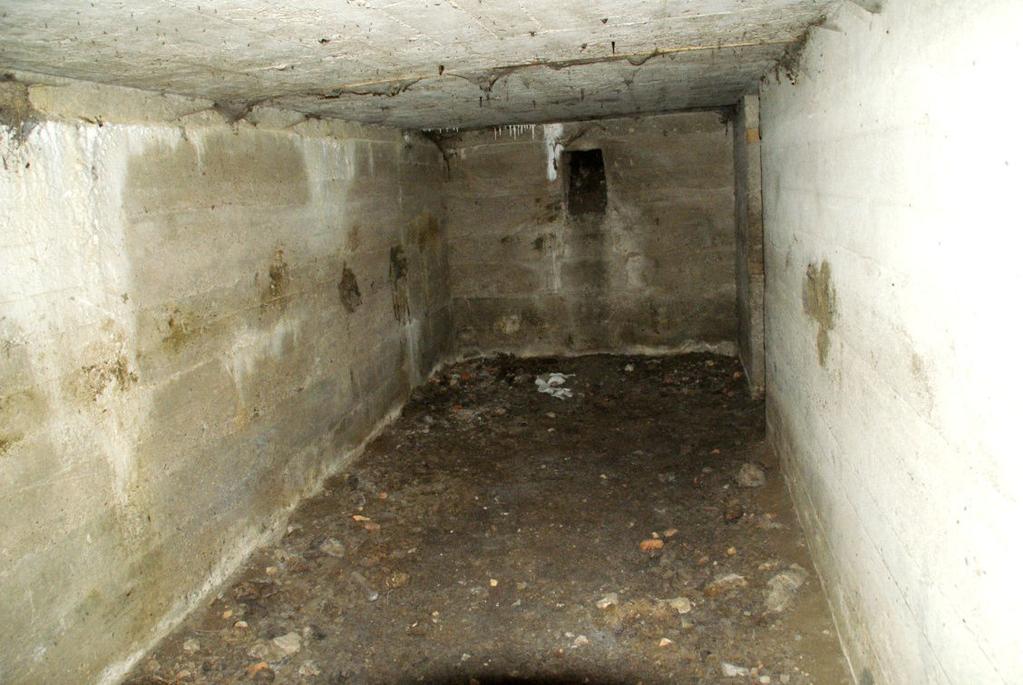 Bunker 1, the corridor, one of the