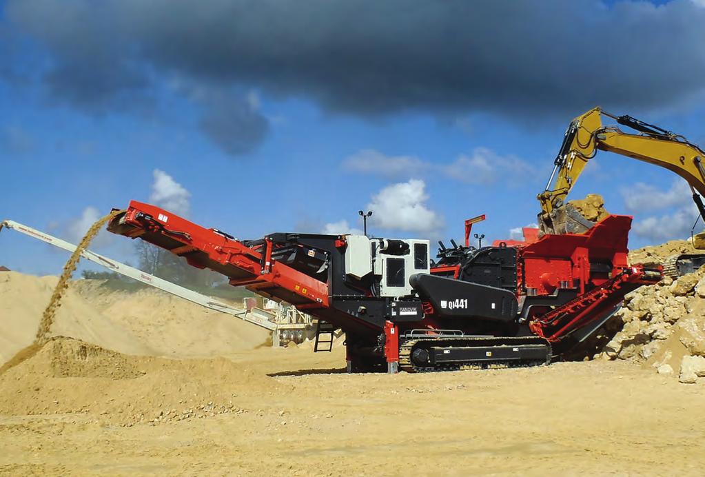 60m / 11 9 ½ (h) WEIGHT 53,000 kg / 116,845 lbs WEIGHT 62,400 kg / (WITH HS) 137,568 lbs HIGH THROUGHPUT Featuring Sandvik s market leading Impactor technology, this new model will offer customers