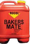 Rocol Bakers Mate HT can be applied while the chain is still warm (up to 120 C). Rocol Bakers Mate is fmulated from high grade graphite in water containing dispersing and binding agents.
