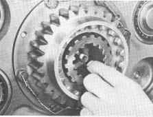 8. Install the coupling gear in