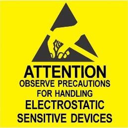 6.3 Electrostatic discharge (ESD) Electrostatic discharge (ESD) is the sudden and momentary electric current that flows between two objects at different electrical potentials caused by direct contact