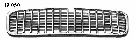 50 *Oversize shipping / PHONE: 215-348-5568 / FAX: 215-348-0560 GRILL / GRILL TRIM 55 GRILLS 12-050 CHROME center section (Danchuk) 269.