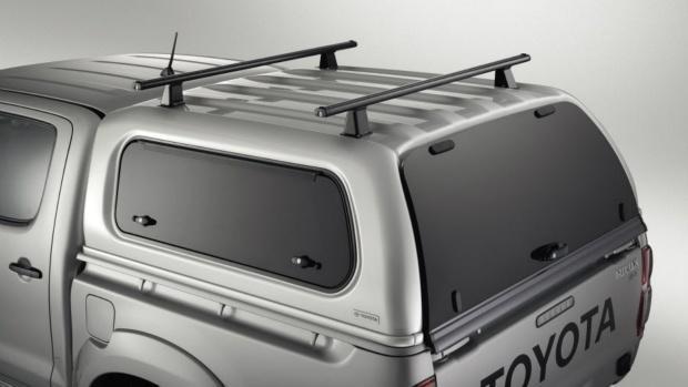 Toyota Genuine Smooth Plastic Canopy with Roof Racks The Australian-made Toyota Genuine Smooth Canopy is manufactured from single-skin PMMA capped ABS (thermoplastic), making it highly durable,
