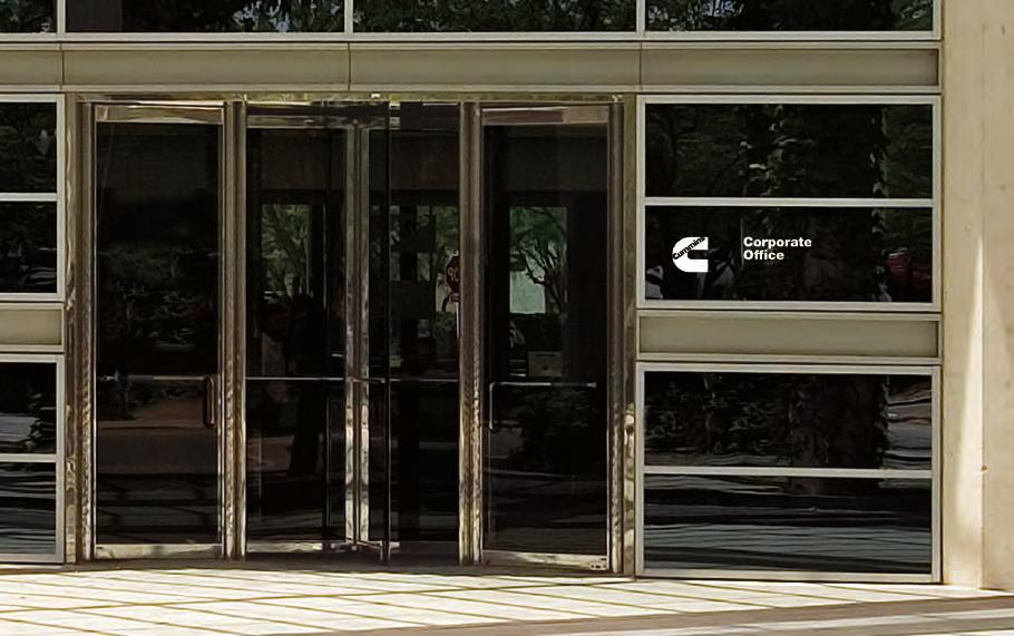 Revolving Doors If a logo is placed on a