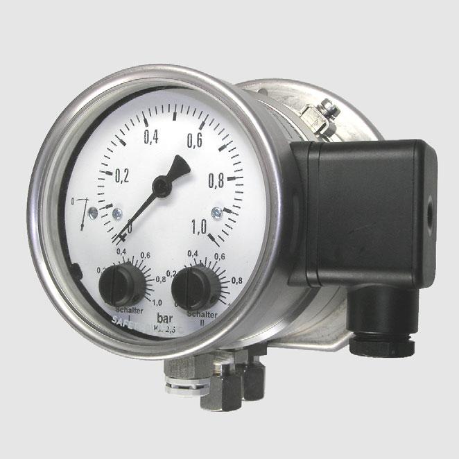 DS21 Differential Pressure Switch This type series instruments are used as flow-operation safety device in heat carrier oil plants acc. to DIN 32 727 and hot water plants acc.