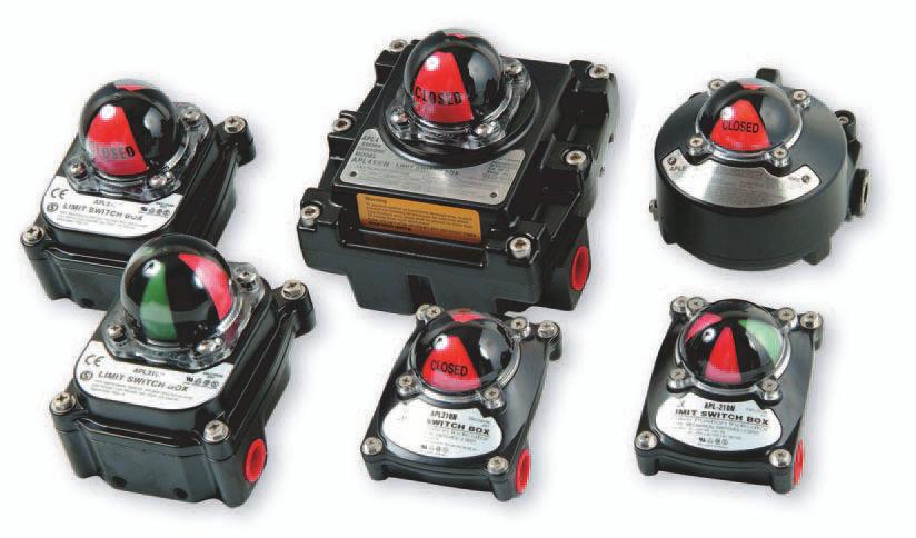 VALVE POSITION MONITOR APL SERIES Weather proof Explosion proof Special options Patent No.