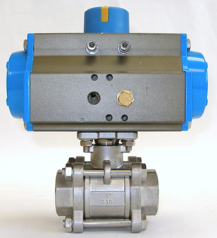 Warning: When tightening any connections to the valve, do not use the actuator as leverage. Doing so may damage the joint between the actuator and the valve.