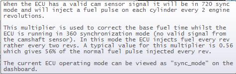 Fuel Temperature Modifier Global Fuel Modifier 360 Sync Modifier Groups/SRANDARD