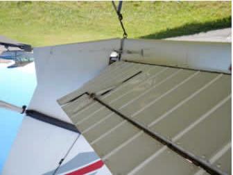 FUSELAGE & EMPENNAGE (CONTINUED) Inspect the elevator surfaces, including the hinges, the trim