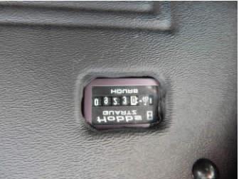 It can usually be found in the upper right corner of the instrument panel.