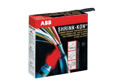 Type PKG - HSB boxes Shrink-Kon - Thin wall heat shrink tubing - PKG heat shrink in a compact, hany size box - Convenient amount of heat shrink, for small users - Particularly suitable for corrosion