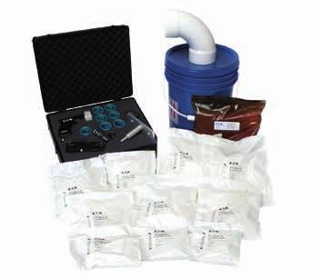 FT1455 projectile cleaning system kits Note: For proper operation the following are required: 80 PSI (5.5 Bar) minimum to 110 PSI (7.