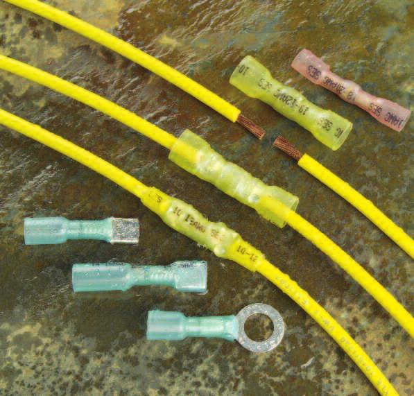 CRIMP, SOLDER & SEAL TERMINALS Heat Shrinkable Crimp, Solder & Seal Terminals (CSS Series) The integrity of sealed electrical harnesses is often breached when service repairs are completed using