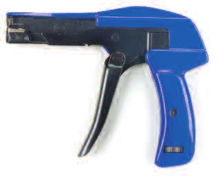 APPLICATION TOOLS Cable Tie Tension Tool AL-200 Quickly tensions and cuts off excess strap without leaving a sharp protrusion that can cause snags, cuts