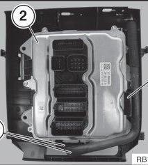vertically. See figure 6. The front control unit is for Bank 2 (5-8) and is mounted with the connectors horizontally.