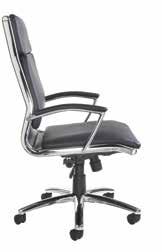 Florence Leather faced executive chair Code Description FLO300T1 High back chair