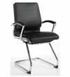 Sculptured lumbar support Italian design Matching visitor chair Knee tilt FLO300T1