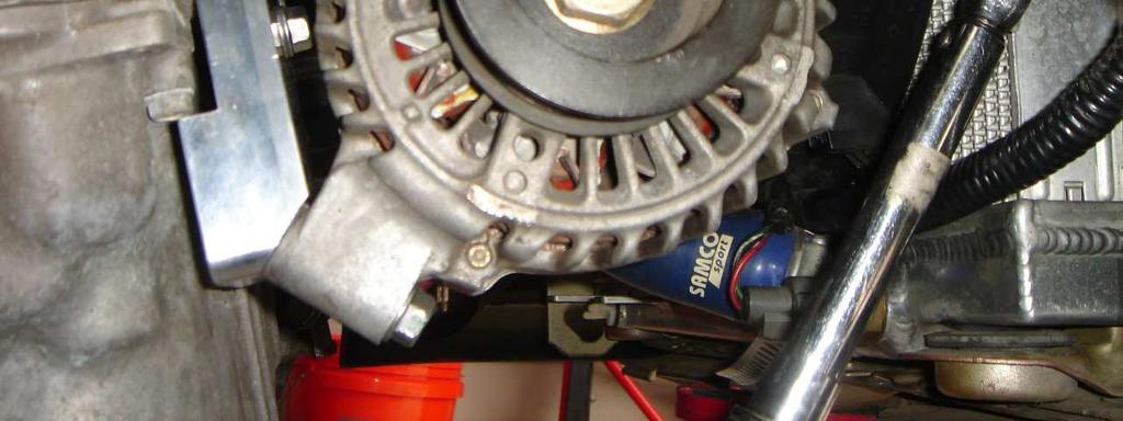 If your kit includes M8 x 70mm bolts, it will also include two 3/8 thick alternator spacers which will need to be