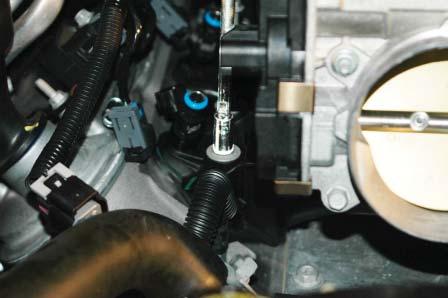 24. Using a 8mm socket wrench remove the ten intake manifold bolts, there are 5 on each