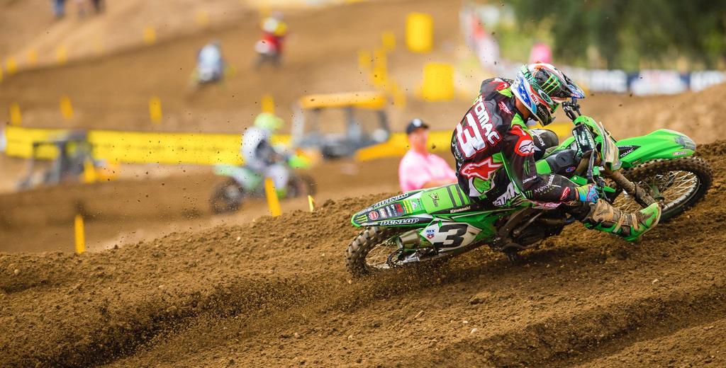 AMA PRO MOTOCROSS FINAL STANDINGS Eli Tomac 450 Standings RIDER POINTS MOTORCYCLE