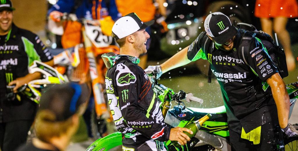 Eli Tomac Monster Energy Cup October 15, 2016 Sam Boyd Stadium Las Vegas, NV Cup Class Results RIDER POINTS
