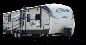 X-LITE TRAVEL TRAILER FLOOR PLANS LCD TV LENGTH: 25 9 24RBS NEW WEIGHT: 5,201 PULL-OUT BUNK LADDER DOUBLE BED OVER DOUBLE BED / UNDER BED ENT.