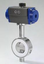 liner and disc materials for economical valve performance Unique shaft sealing arrangement assures maintenancefree operation at automated processes and high operating