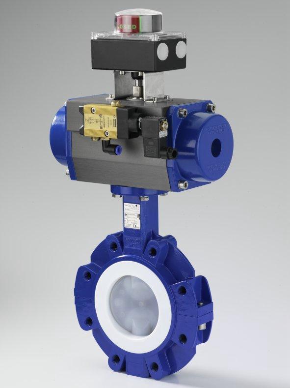 SBP: Product Info 51 Butterfly Valves, plastomer-lined PM 51 M.