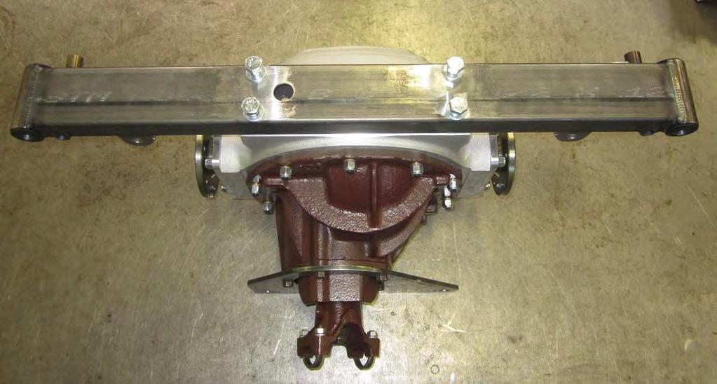 Figure 40 15) Assemble the brake rotor to the aluminum hub