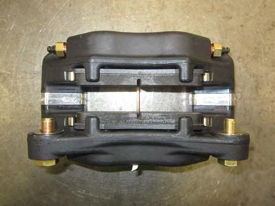 23) Install the brake caliper brackets as shown in Figures 64-66.