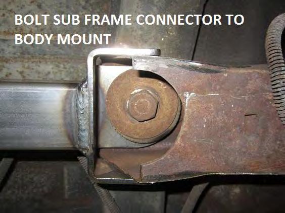 front subframe.