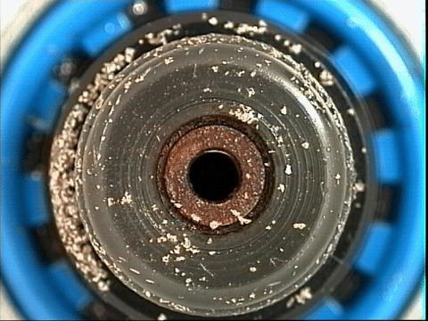 magnetic debris found on Pressure Regulator 1 remove the Fuel Rail