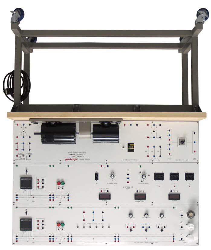 GENERATION AND DISTRIBUTION TRAINERS Hampden 180A Power System Simulator The essence of all operations are modeled on a typical central station utility.