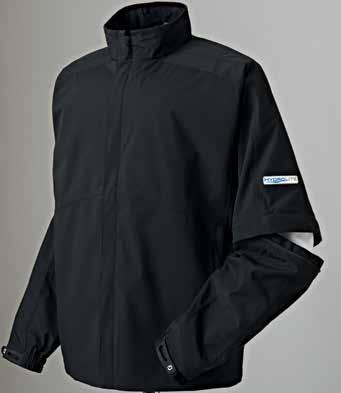 00 23800 FJ Hydrolite Jacket with Zip-Off Sleeves black $8.