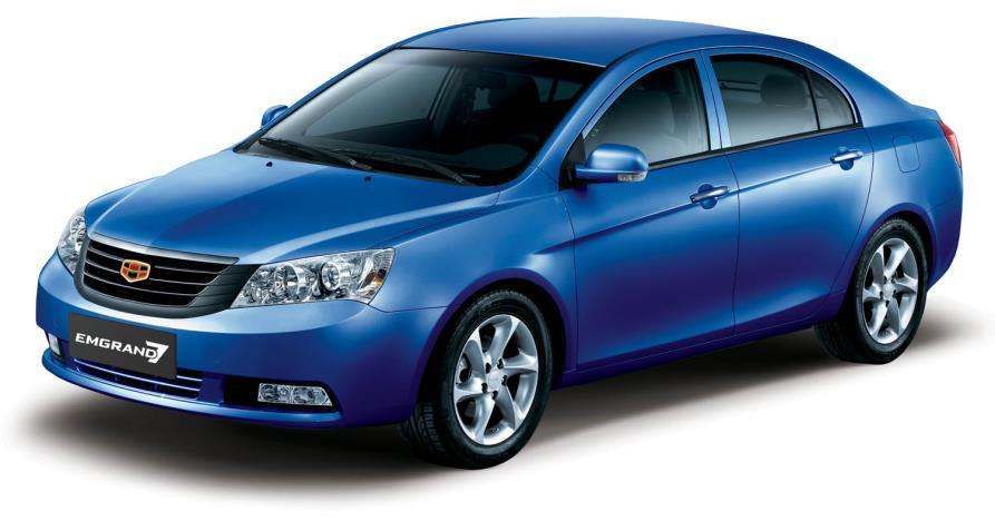 2009 10 2010 4 7 10 2011 4 7 10 2012 4 7 10 2013 4 7 10 EC7 is the best-selling model, accounting for 35% of Geely s total sales volume in 2013.