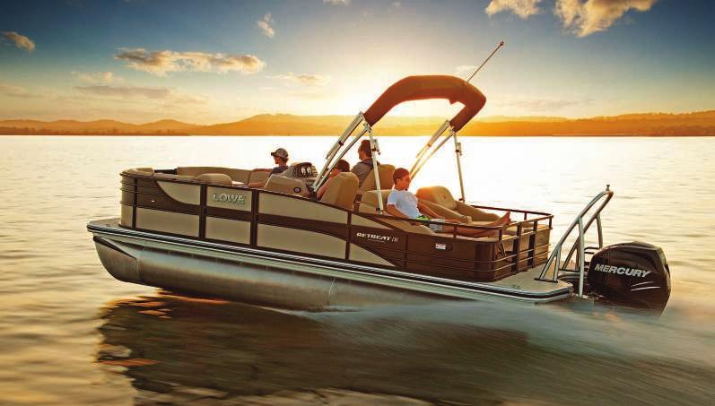 stylish and well appointed, the all-new Retreat is your oasis on the water.