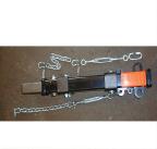 ASSEMBLE CHAIN, QUICK LINK, TURNBUCKLES, AS SHOWN. TIGHTEN ALL RIGGING WITH TOOLS ( DO NOT LEAVE HAND TIGHT )!!! WARNING!