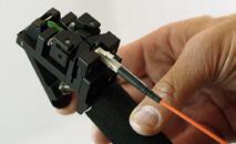 Termination Instructions 7 STEP 5 Cleave Optical Fiber Holding the CLEAVE TOOL in a horizontal position, grip the handle while leaving your index finger free to actuate trigger Gently insert