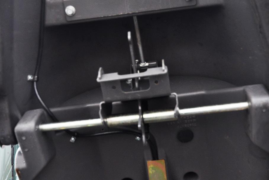 Fasten wiring with cable clamps on both sides of the connection. Allow slight (1/2") slack near sensor 4.