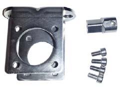 Actuator Brackets & Couplings Actuator brackets and couplings are available for ISO 5211 compliant actuators.