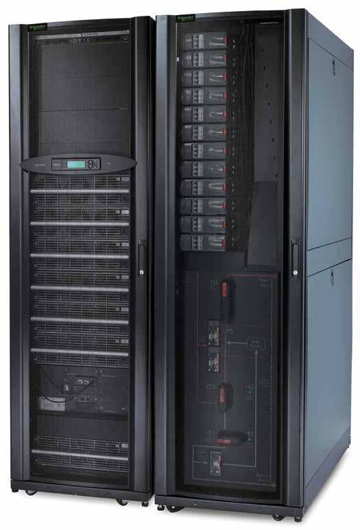 Symmetra PX 96/160 Scalable from 16 kw to 160 kw Modular, scalable, high-efficiency power protection for data centers High-performance, right-sized, three-phase power protection with industry-leading