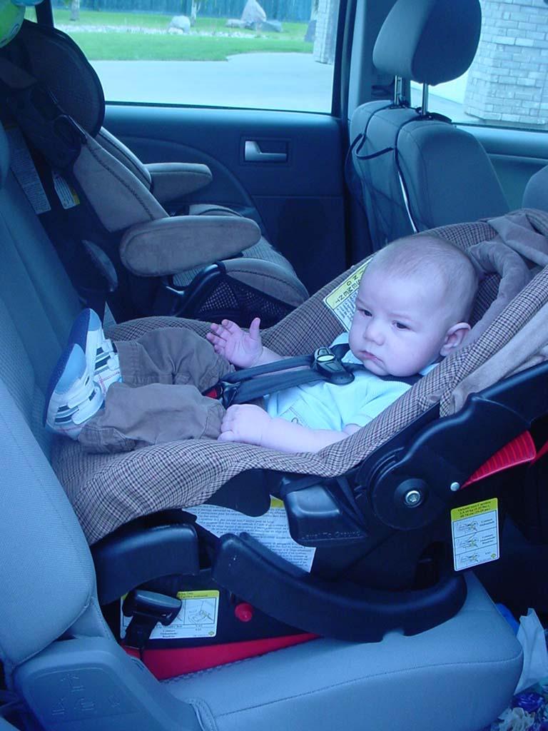 Rear Facing Seats Question 1 Is the child in the correct seat?