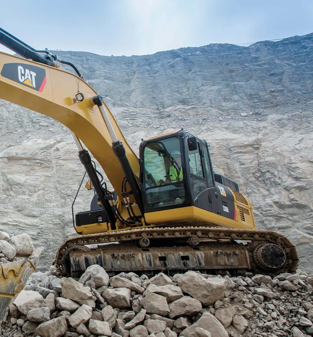 The 336D2 incorporates innovations to improve your job site efficiency through