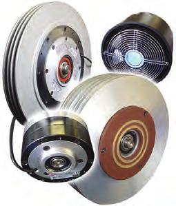 Turbine rotor and internal fan reduce operating temperatures. Self-enclosed, without a cage.