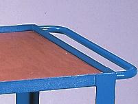 Overall length = Deck length + 135mm Overall width = Deck width + 20mm Finish: Blue epoxy.