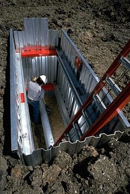 Hydraulic Expansion of Shoring Expand shoring